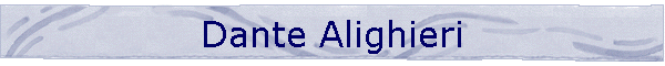 Dante Alighieri